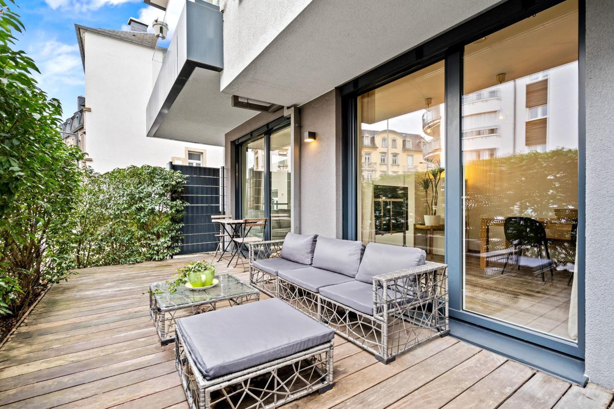 Elegant 1Br - Limpertsberg Gem Leilighet Luxembourg Eksteriør bilde